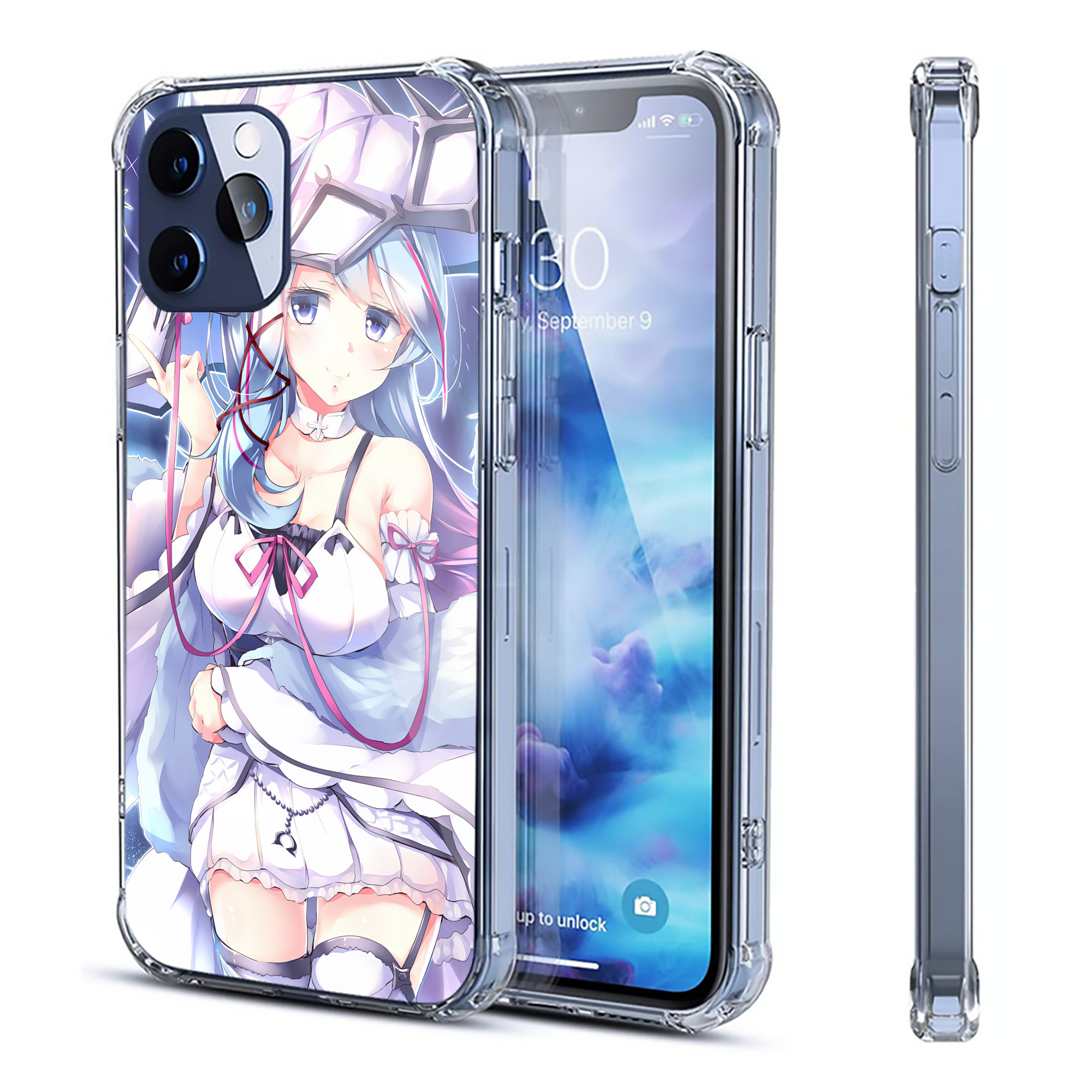 （画像用） 遊☆戯☆王 Yu-Gi-Oh! 【iPhone 12シリーズ対応】透明スマホケース（クリアソフトケース）